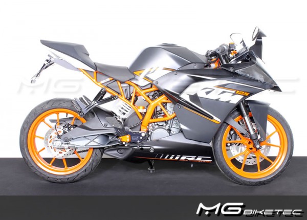 Sportfußrastenanlage KTM 390 RC ab 2014-2016