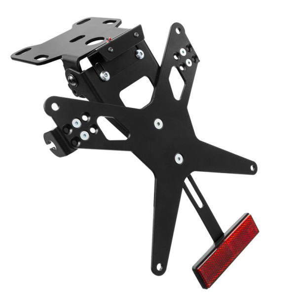 Kennzeichenträger X-Line, verstellbar, Typ-4 Universal inkl. Kennzeichenleuchte