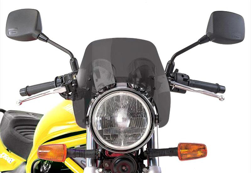Für Suzuki Königlich Color : Black 5-7 Zoll Motorrad Retro Café Racer Scheinwerfer Windschutzscheibeninstrument Visier Für Honda Für Yamaha XJR 1300 GSX 1400 