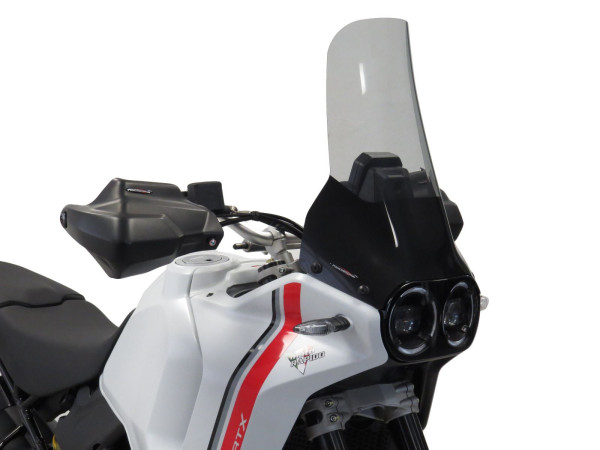 Verkleidungsscheibe Spoiler / Tourenform DUCATI Desert X 22-25 / Desert X Rally 25-26 470mm hoch
