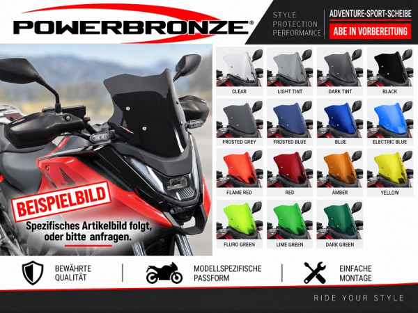 Adventure Sport Scheibe QJ MOTOR SRT 600X 24-25/SRT 700X 24-25 (340 MM)