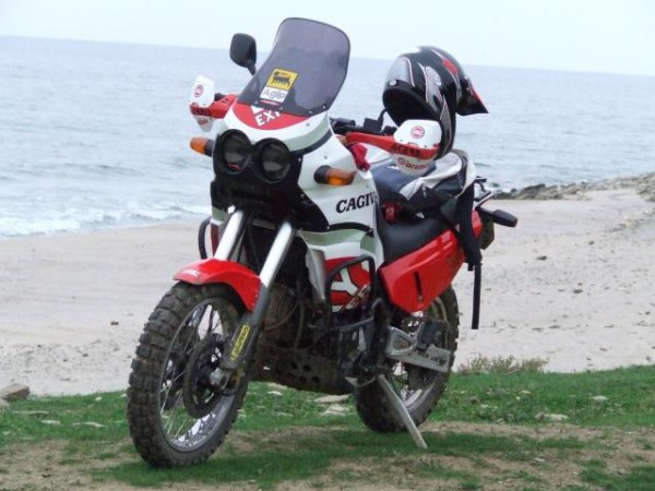 Scheinwerferabdeckungen Cagiva Elefant 900 ab 1993
