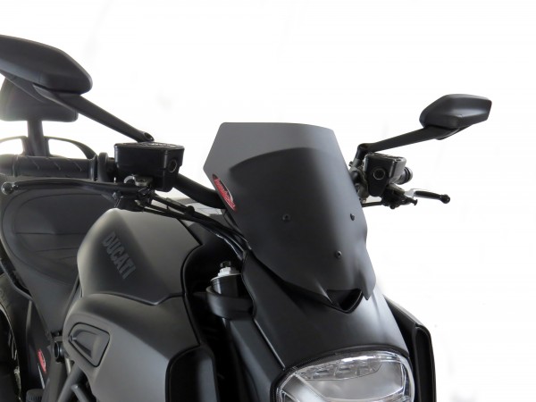 Powerbronze Windschild Scheinwerfer DUCATI DIAVEL