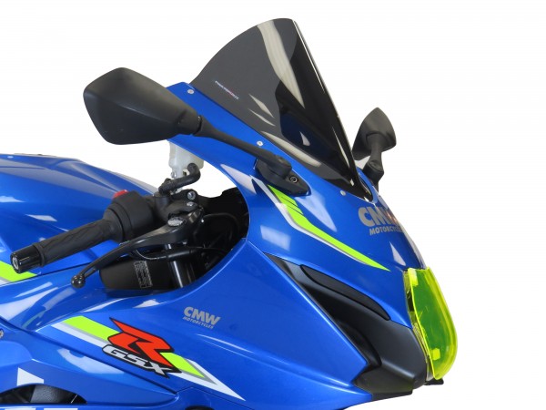 Airflow Racingscheibe (Double- Bubble) SUZUKI GSX-R 1000 17-22 EXTRA Hoch